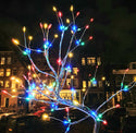 Lamp in vorm van boom/ Lampenboom / Boomlamp  Multicolor