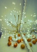 Lamp in vorm van boom/ Lampenboom / Gouden kleur Boomlamp met Warm Wit licht