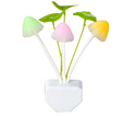 Stopcontact nachtlampje Paddestoelen. Nachtlamp voor kind of volwassen Paddestoelen lamp. LED Lamp voor stopcontact.