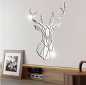 Muurdecoratie Muursticker acryl spiegel  HERT