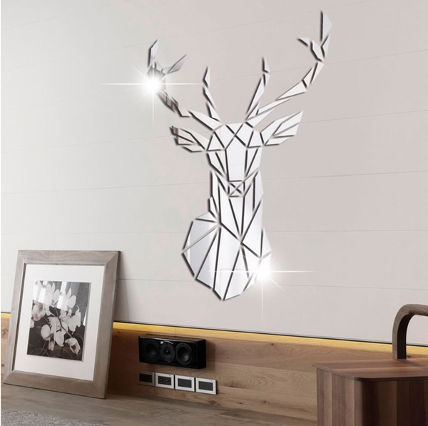 Muurdecoratie Muursticker acryl spiegel  HERT